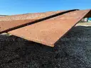 Laminated Mats, Railroad Ties, Concrete Wheel Stops, Steel Plate, 1 LOT