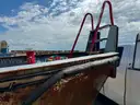 Boat, Center Console, 24ft, Steel Hull, Myer Marine, W/ Yamaha 175HP Motor