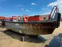 Boat, Center Console, 24ft, Steel Hull, Myer Marine, W/ Yamaha 175HP Motor