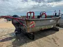 Boat, Center Console, 24ft, Steel Hull, Myer Marine, W/ Yamaha 175HP Motor