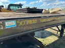 2014 Capacity Yard Dog and 2011 Fontaine 48ft Flatbed Sliding Dual Axel Trailer
