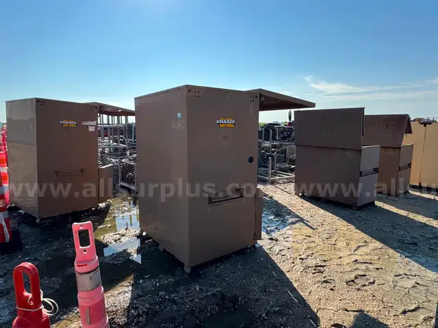 Job Boxes, Knaack, Model 119-01/2 and 89 Models, Qty 3