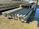 Scaffold Plank Walkways, Aluminum, 20ft to 36ft, and Supporting Scaffolding Material, 1 Lot.