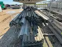 Scaffold Plank Walkways, Aluminum, 20ft to 36ft, and Supporting Scaffolding Material, 1 Lot.