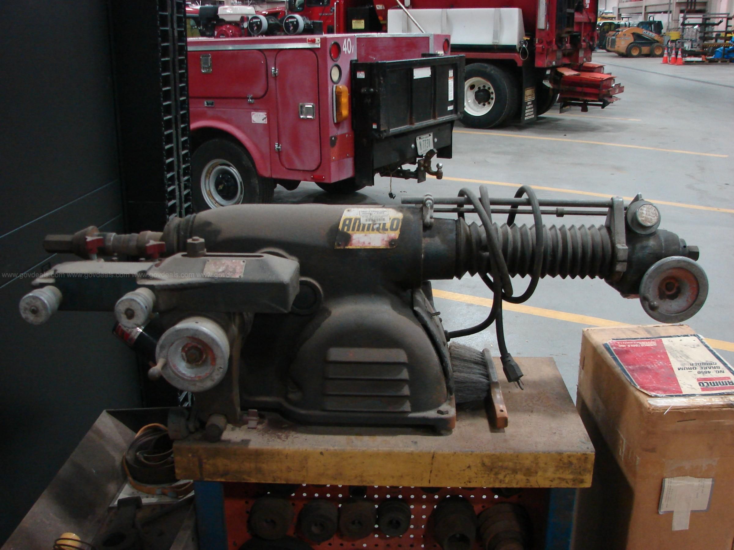 Used deals brake lathe