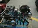 3 smoke ejectors, 3 reels and a Honda generator