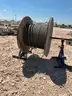 Reel Stands/ Cable Feeder And Cable Reels, Qty 8pcs