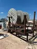 Reel Stands/ Cable Feeder And Cable Reels, Qty 8pcs