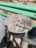 Reel Stands/ Cable Feeder And Cable Reels, Qty 8pcs