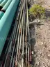 Sucker Rods, Steel &#x26; Fiberglass, 3/4in To 1in, 25ft To 40ft, Qty Approx 75 pcs
