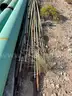 Sucker Rods, Steel &#x26; Fiberglass, 3/4in To 1in, 25ft To 40ft, Qty Approx 75 pcs