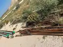 Sucker Rods, Steel &#x26; Fiberglass, 3/4in To 1in, 25ft To 40ft, Qty Approx 75 pcs