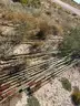 Sucker Rods, Steel &#x26; Fiberglass, 3/4in To 1in, 25ft To 40ft, Qty Approx 75 pcs