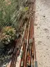 Sucker Rods, Steel &#x26; Fiberglass, 3/4in To 1in, 25ft To 40ft, Qty Approx 75 pcs