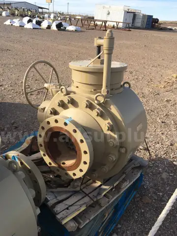 Valves, Shut Off &#x26; Pig Valves, &#x26; Closure, 8in to 12in, 300#, TVC, Angus, &#x26; Tulsa, with Gear Operators, Qty 19