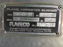Flame Arrested Burners, FlameCo, SB40/24-18, Qty 4