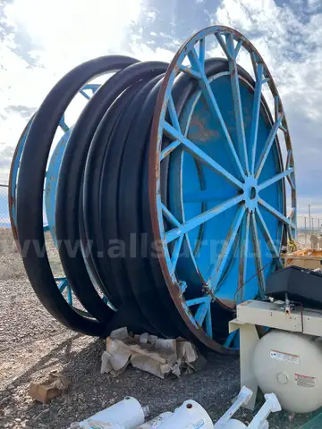 Flex Steel Pipe &#x26; Reel, 8in, 750psi, Qty 84m