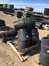 Elbows, 22.5deg, 45deg, &#x26; 90deg, &#x26; Tees, 6in to 16in, 7 SDR, HDPE, Approx Qty 351