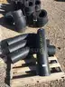 Elbows, 22.5deg, 45deg, &#x26; 90deg, &#x26; Tees, 6in to 16in, 7 SDR, HDPE, Approx Qty 351
