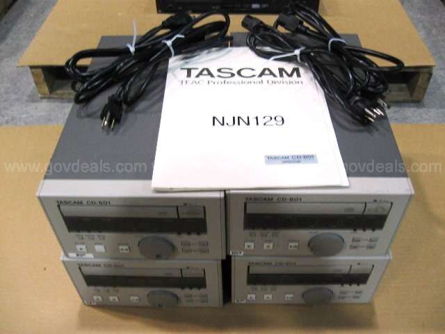 TASCAM CD-601 LOT# NJN129 | GovDeals