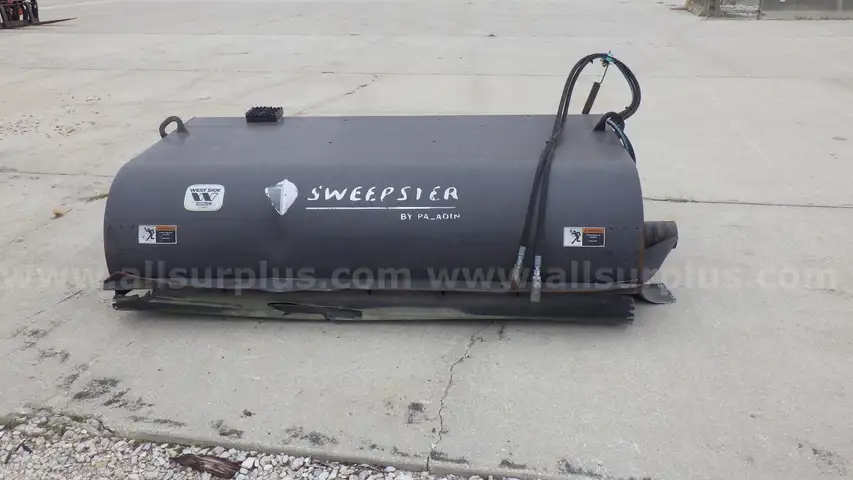 Street Sweeper Attachment, Paladin 20584M-0022, Qty 1