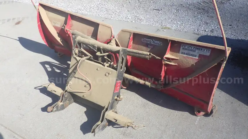 Snow Plow, Boss Power-V XT, 6ft 6in UTV, Qty 1