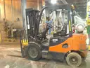 Forklift, Doosan Model G25P-5, 42in Forks, Qty 1
