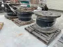 Copper &#x26; Electric Wire Spools, Okonite, Prymian, Dekoron, Approx Qty 54