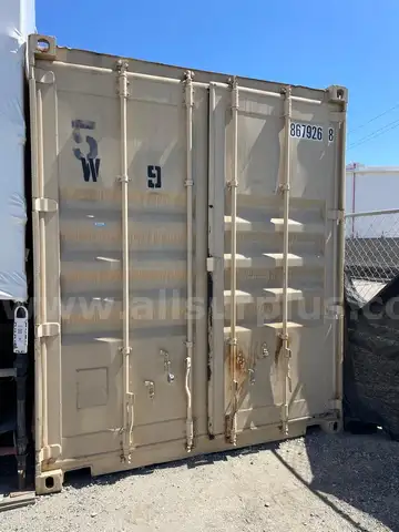 Storage Container, 40ft w/ Contents, Qty 1