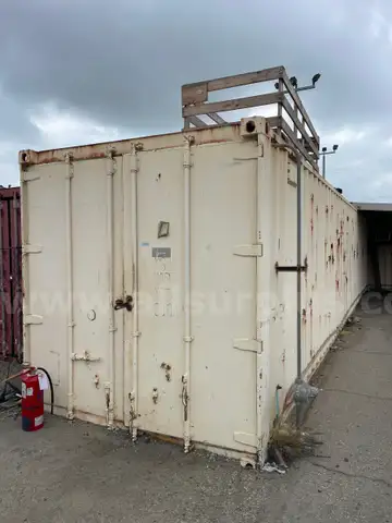 Storage Container, 40ft w/ Contents, Qty 1