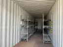 Storage Container, 40ft, w/ Scaffolding Contents, Qty 1