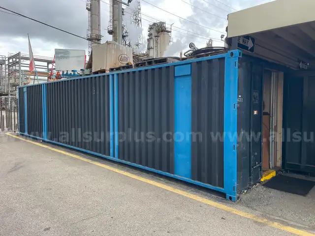 Storage Container, 40ft w/ Contents, Qty 1