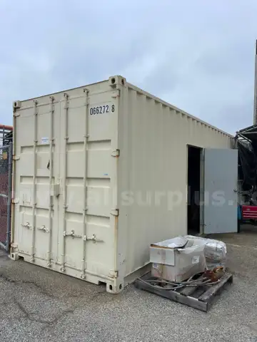 Storage Container, 40ft w/ Contents, Qty 1