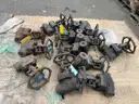 Valves & Fittings, Various Types & Sizes, 1 Lot