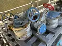 Valves, Various Types & Sizes, 1 Lot
