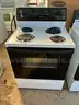 Whirlpool 4 burner white oven