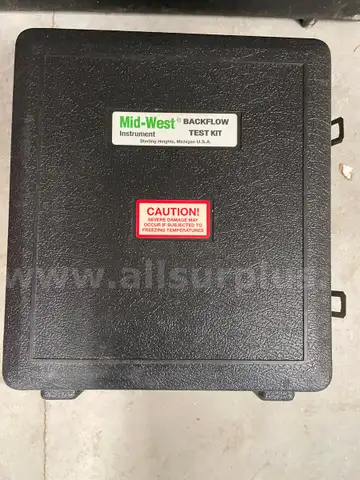 Mid-West Instrument 835 5 valve  Back-flow tester equipment