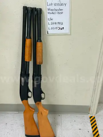 Quantity TWO (2) WINCHESTER 1300 Patrol / Tactical 12 Gauge Shotguns