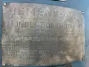 Induction Motor W/ Space Heater, HP:450, RPM: 3565, Siemens, Qty 1