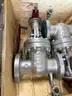 Valves, Gate Valves &#x26; Swing Check Valve, 6in, 600#, RF, CS, WCB, Bonney Forge, Qty 3