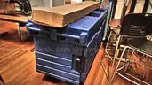 Two Cambro Insulted Carts