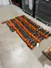 Elkhart Fire Chief Nozzle Lot - 58 complete nozzles & 8 shut offs