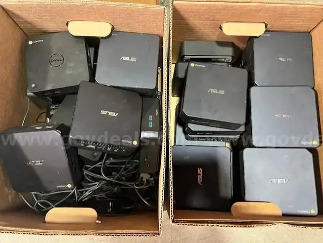 Lot of Asus/Dell Chromeboxes - used