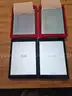 LOT of 4 iPad Air 2 with cases, 2 without
