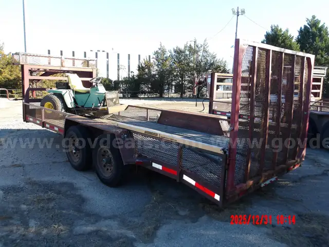 2004 STOLL GOOSENECK TRAILER