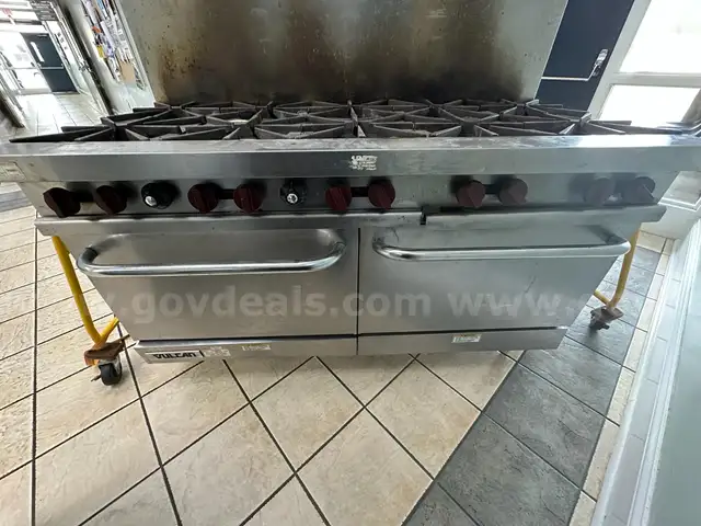 Vulcan Gas 10 Burner Range