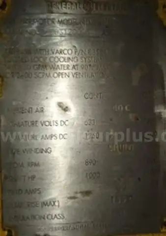 MOTOR-DC,GE,752US,TOPDRIVE