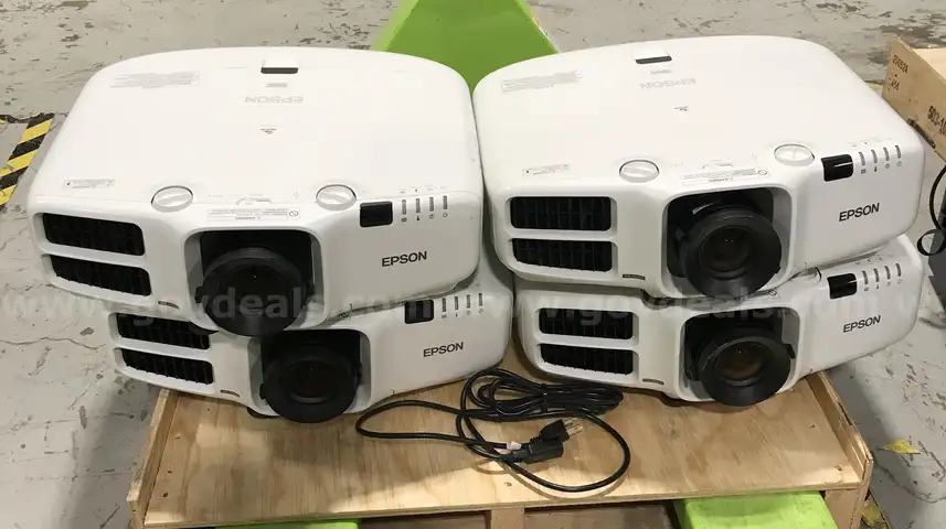 4 used Epson PowerLite pro projectors. (OP)