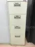2 used vertical filing cabinets with key. (FR308)