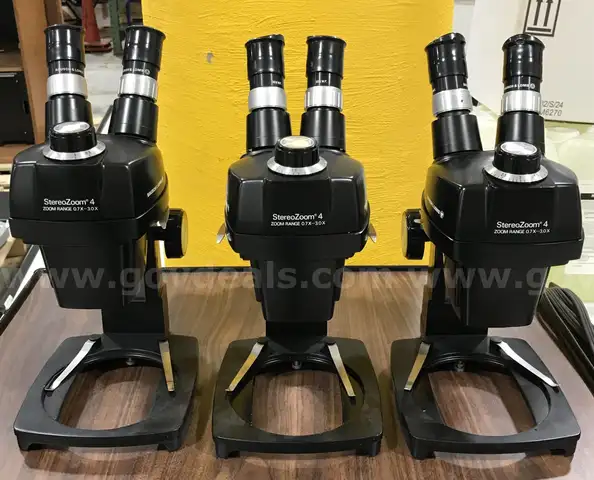 3 Used StereoZoom 4 microscopes. (OP)